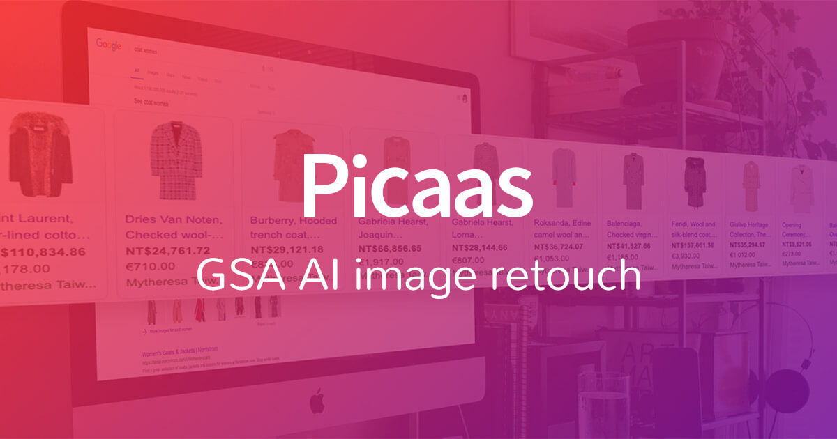 Picaas | GSA AI image retouch